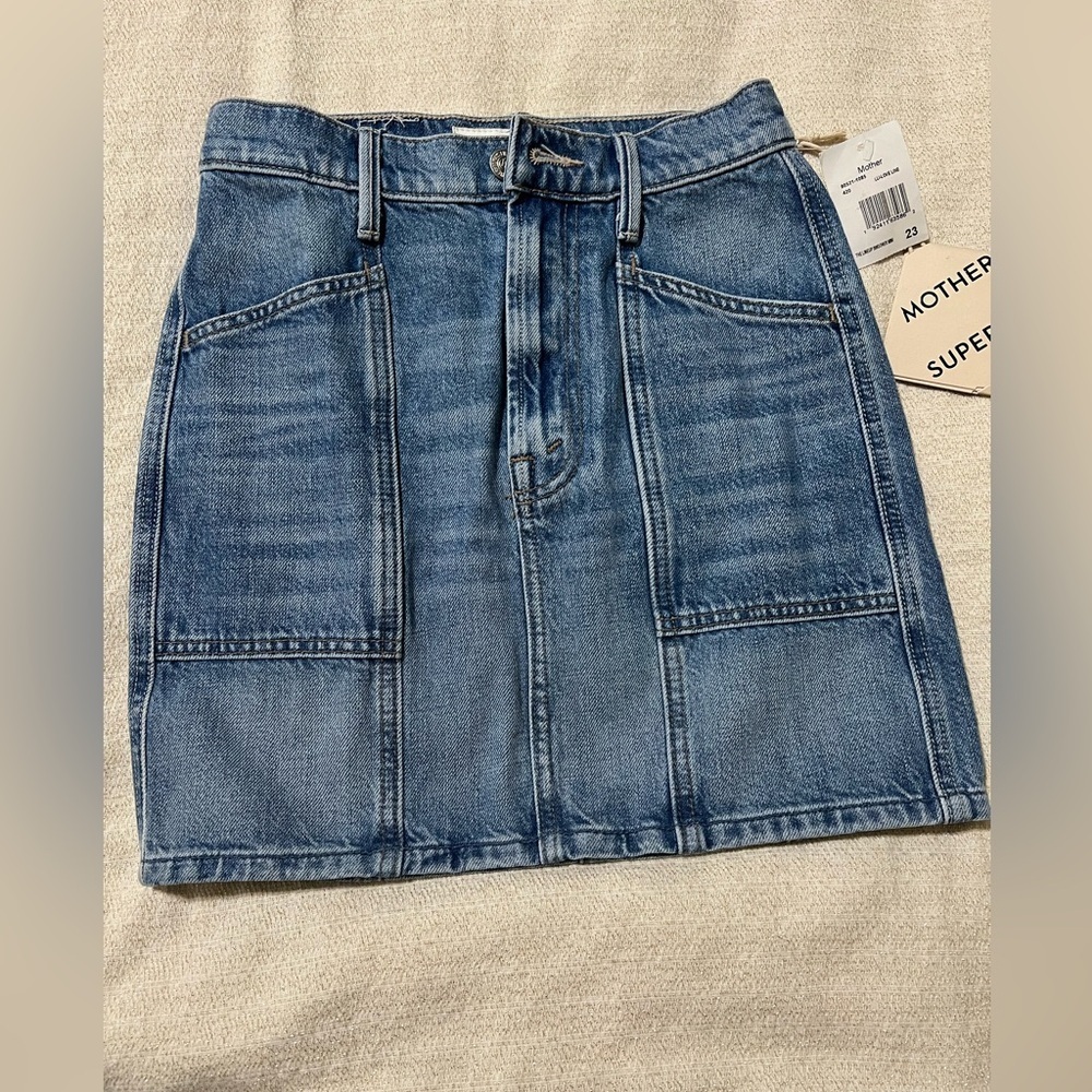NEW Mother The LineUp Swooner Mini Skirt -Size 23